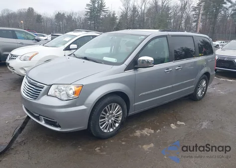 2013 Chrysler Town & Country Touring-L from USA, damaged, VIN 2C4RC1CG6DR607092